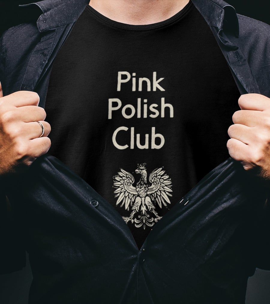 Pink Polish Club Poland Coat Of Arms Icon Eagle T-Shirt