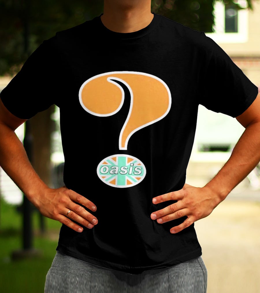 Pleasures Oasis Question Mark Union Jack T-Shirt