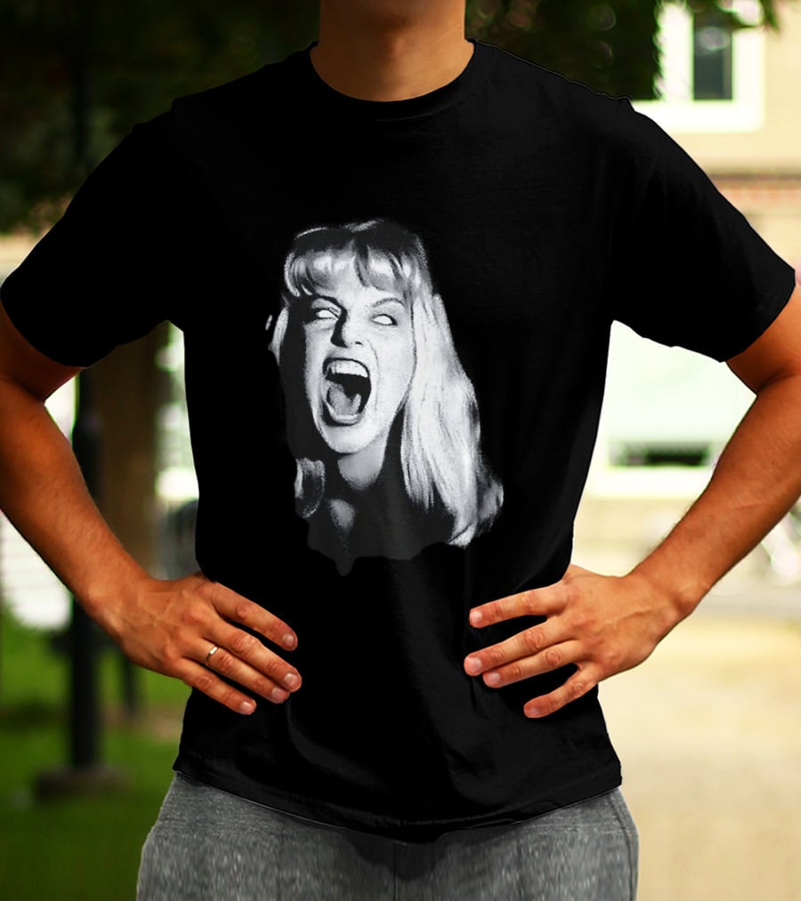Laura Palmer Scream Twin Peaks Horror T-Shirt