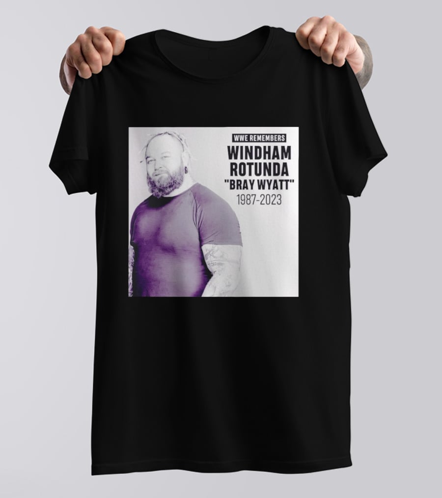 WWE Remembers Windham Rotunda Bray Wyatt 1987 2023 T-Shirt
