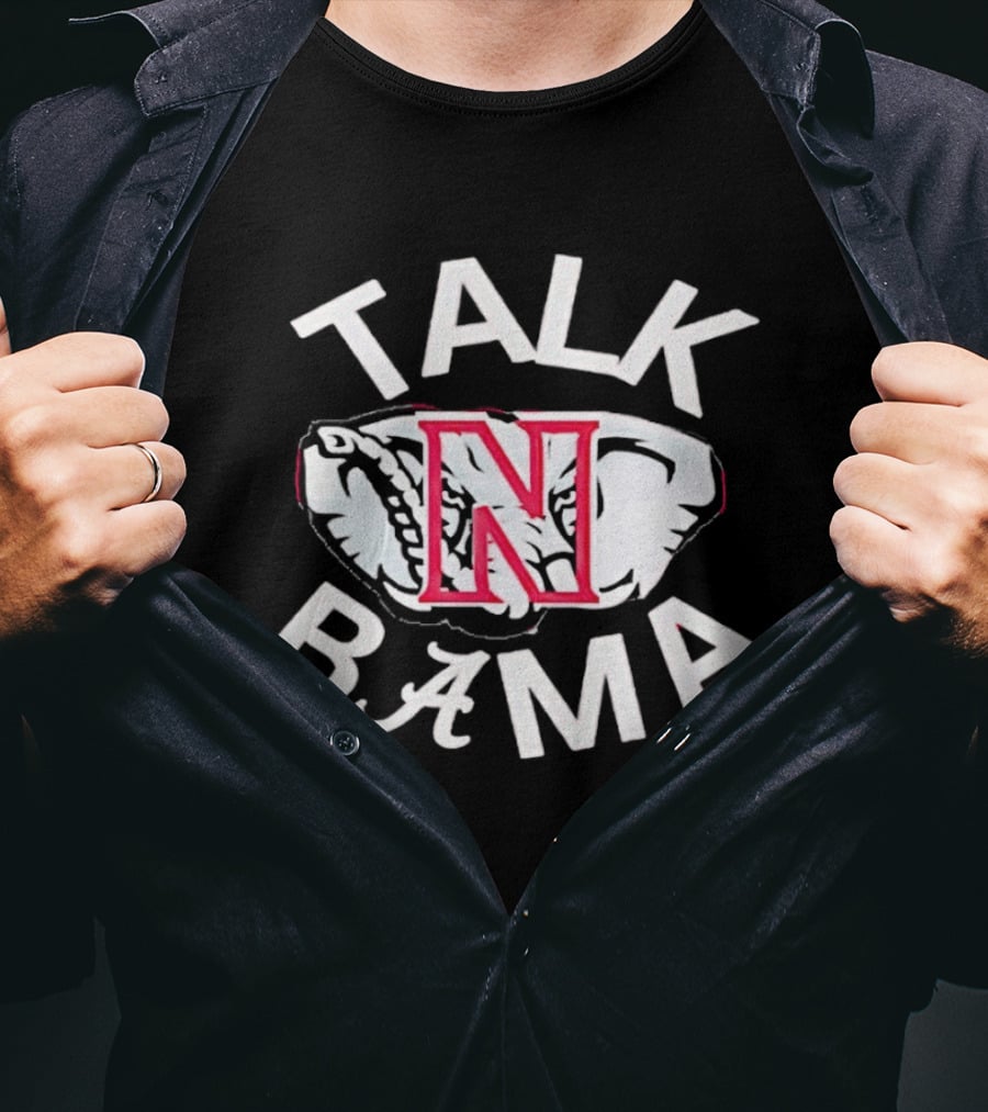 Talk N Bama Crimson Tide Football T-Shirt