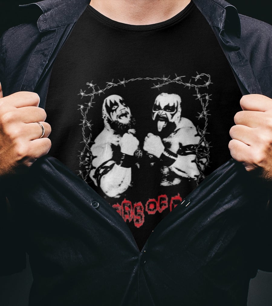 Warlord Barbarian Powers Of Pain Wrestling T-Shirt