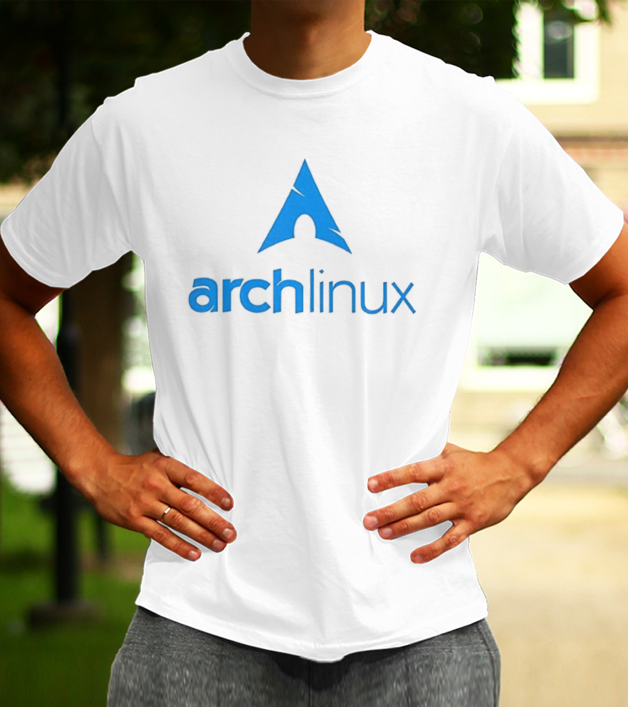 Arch Linux Blue A T-Shirt