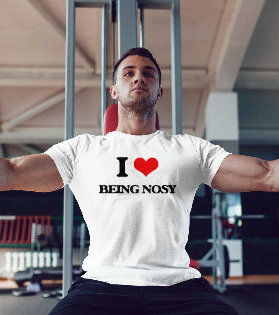 I Heart Being Nosy T-Shirt
