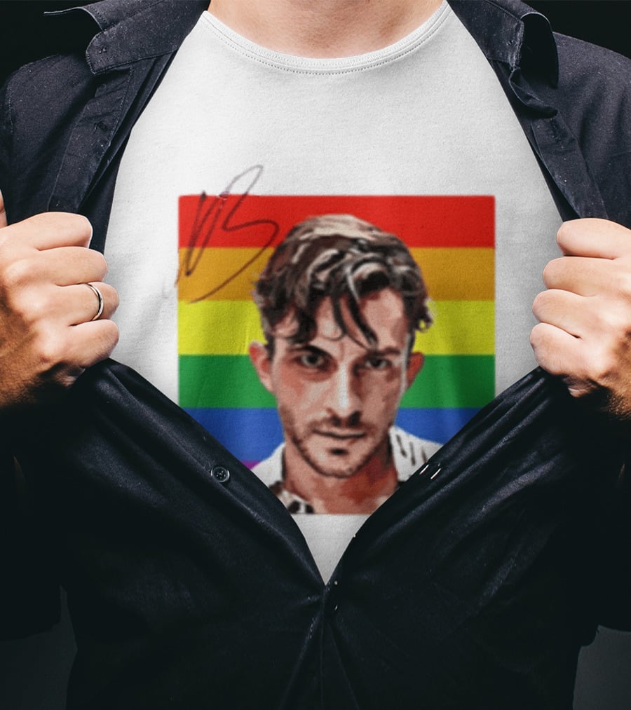 Jonathan Bailey LGBTQ+ Rainbow T-Shirt