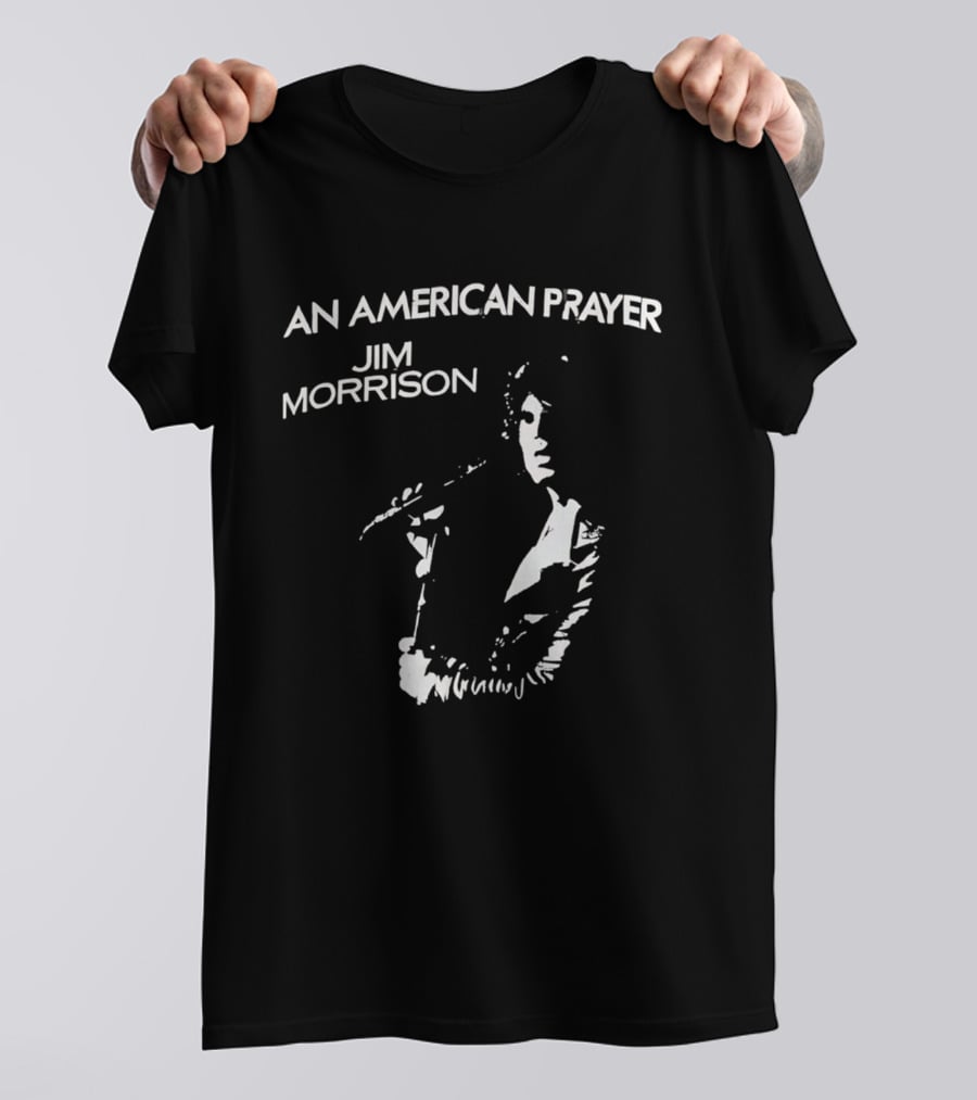 An American Prayer Jim Morrison Music Album Cover T-Shirt