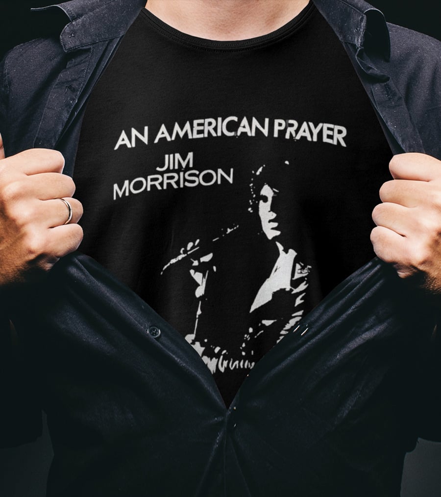 An American Prayer Jim Morrison Music Album Cover T-Shirt