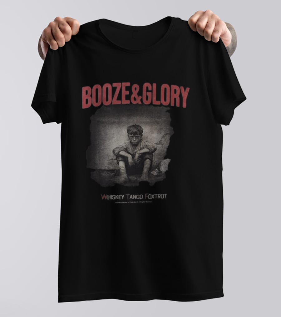 Booze And Glory Whiskey Tango Foxtrot Indonesia Japan Tour 2026 T-Shirt