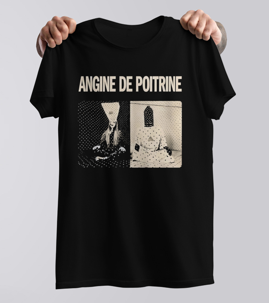 Angine De Poitrine Tour Visual With Geometric Figures T-Shirt