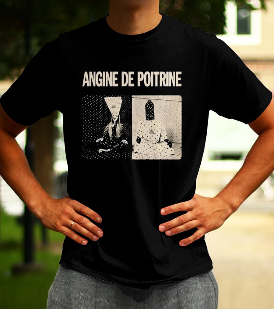 Angine De Poitrine Tour Visual With Geometric Figures T-Shirt