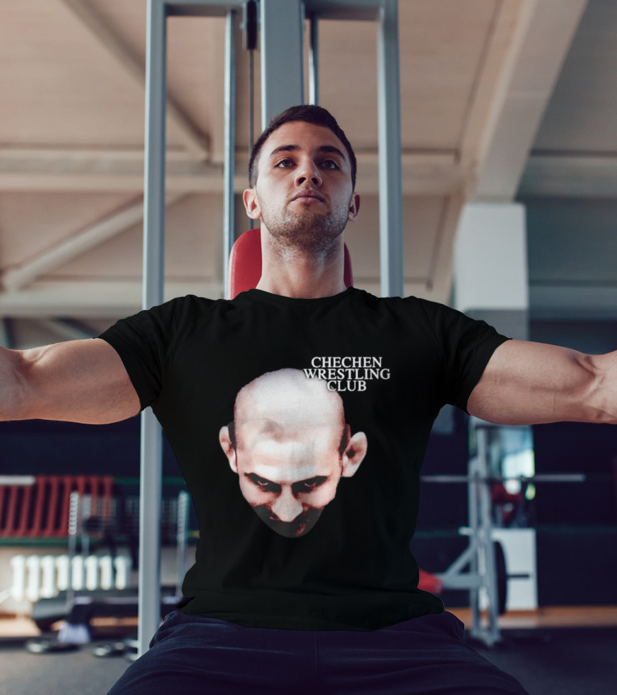 Khamzat Chechen Wrestling Club Warrior Face T-Shirt