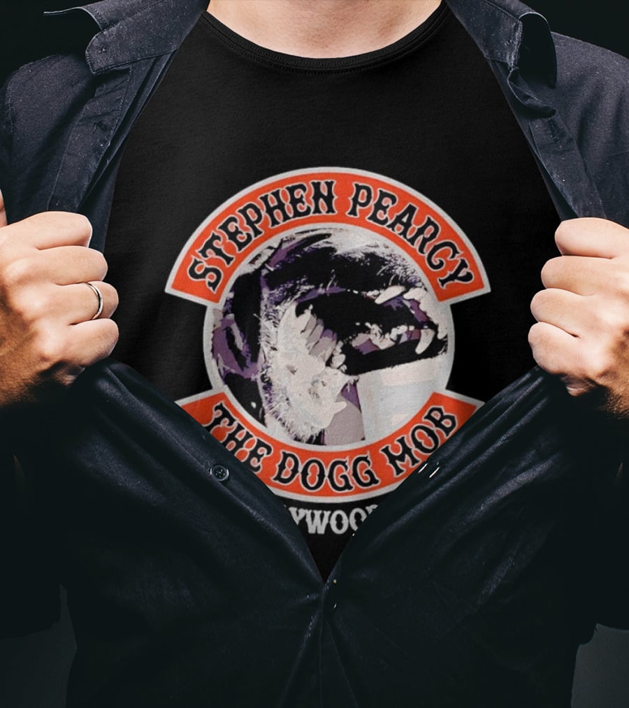 Stephen Pearcy The Dogg Mob Hollywood CA Vintage Rock Band T-Shirt