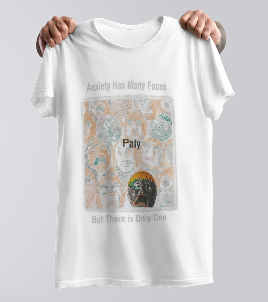 Chris Brown Coachella 2026 Paly Anxiety Faces T-Shirt