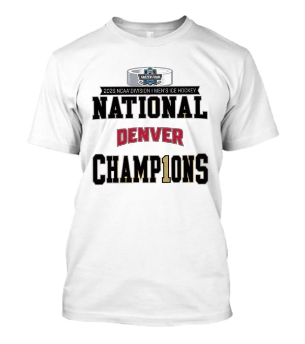 Denver Pioneers College Ice Hockey 11x National Champions T-Shirt