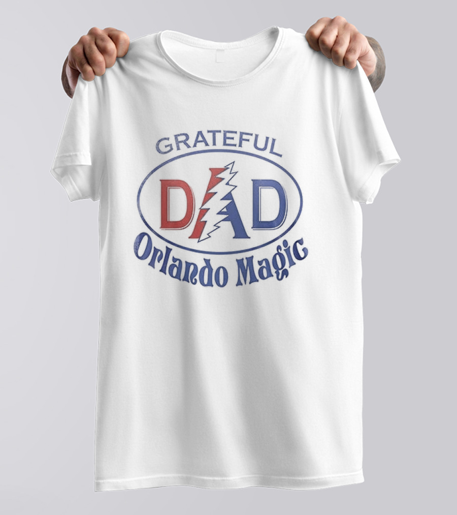 Orlando Magic Grateful Dead Dad Appreciation T-Shirt