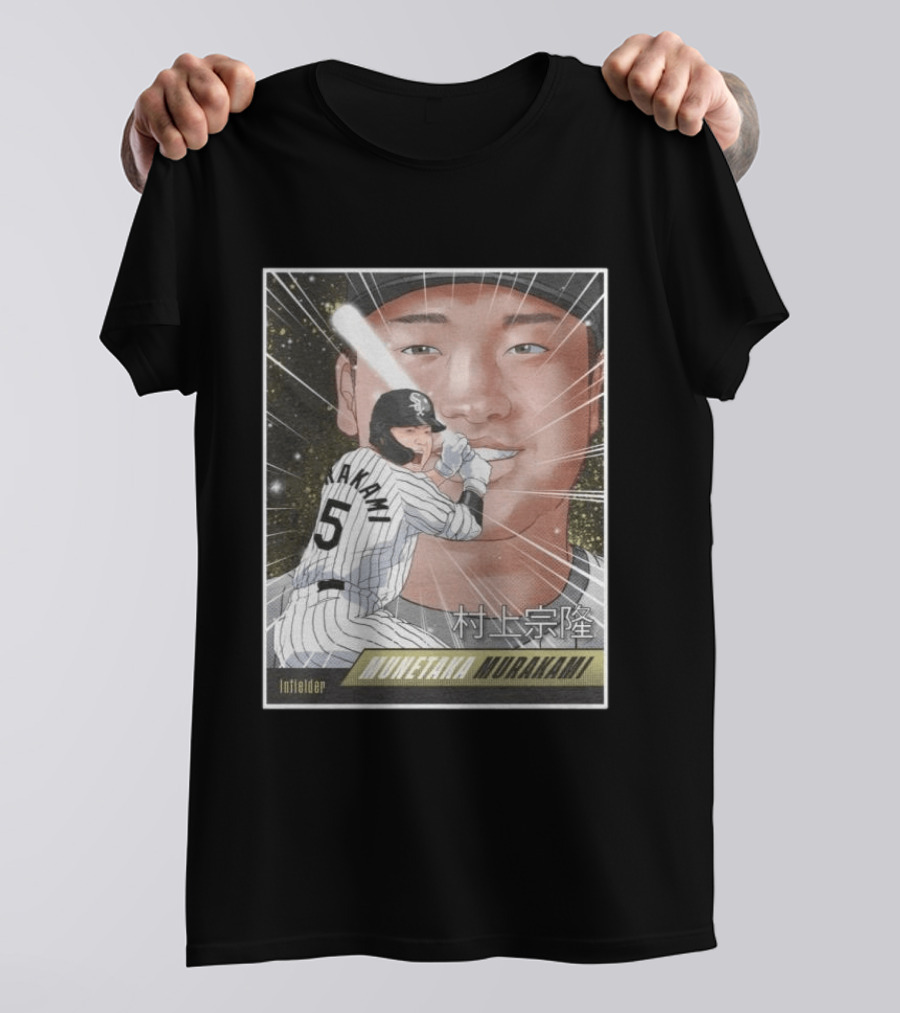 2026 White Sox AAPI Heritage Night Munetaka Murakami Infield T-Shirt