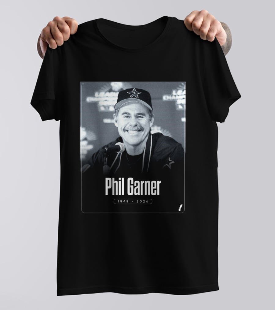 Phil Garner 1949 2026 Pittsburgh Pirates Memoriam T-Shirt