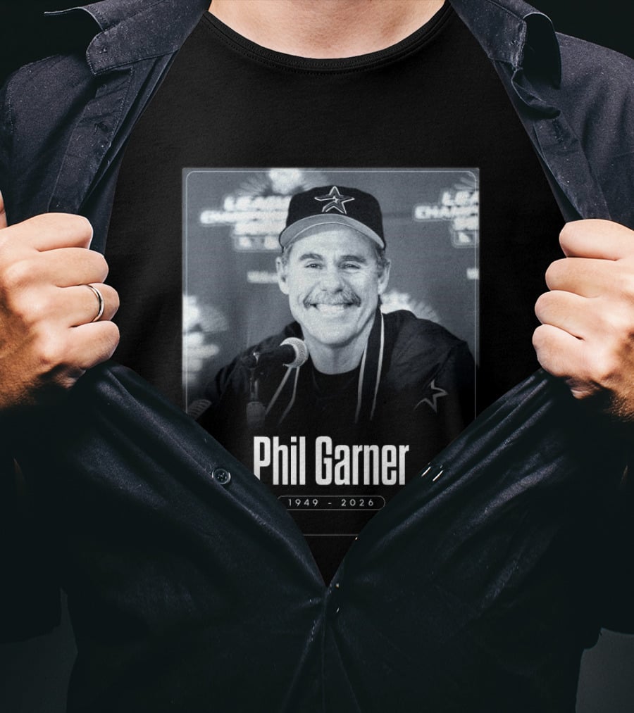 Phil Garner 1949 2026 Pittsburgh Pirates Memoriam T-Shirt