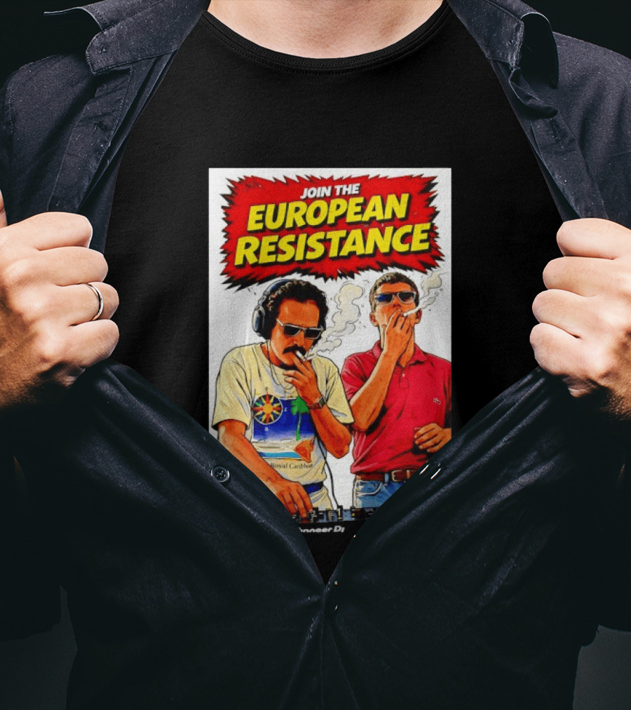 DJ Pioneer Join The European Resistance Grand Theft Auto T-Shirt