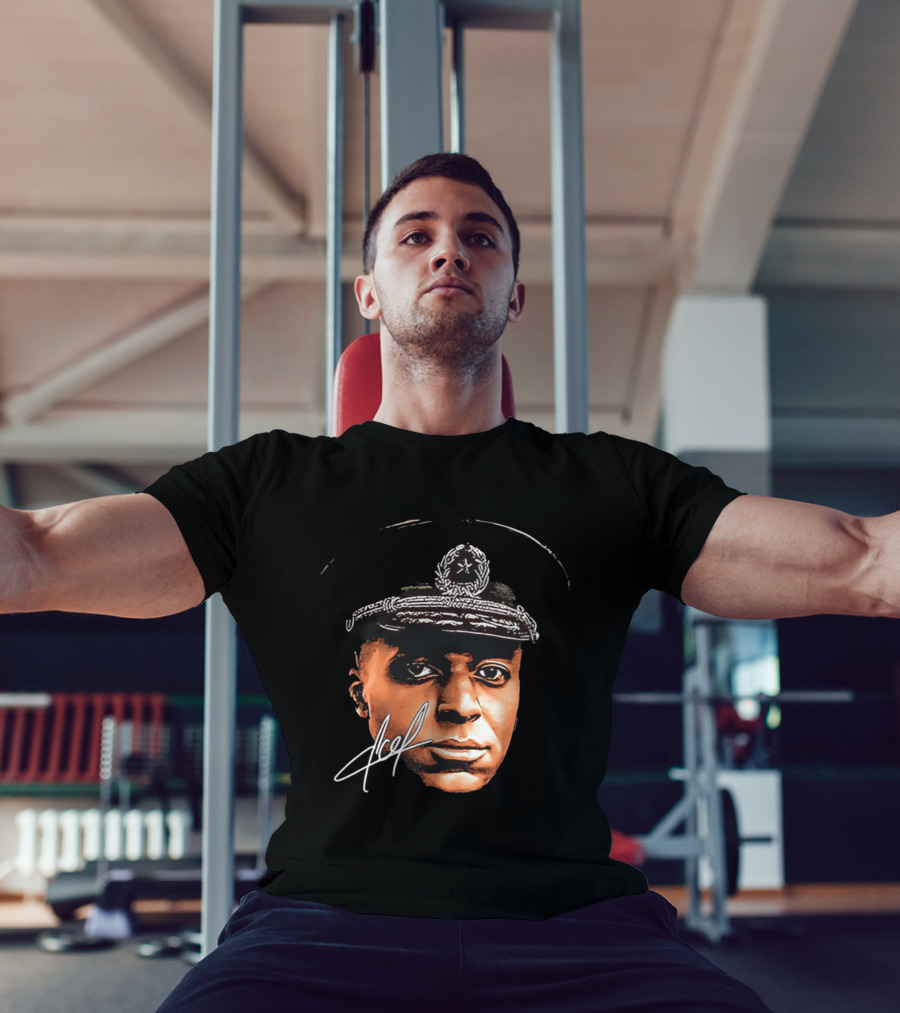Kylian Mbappe El Dictator Big Head Military Cap T-Shirt