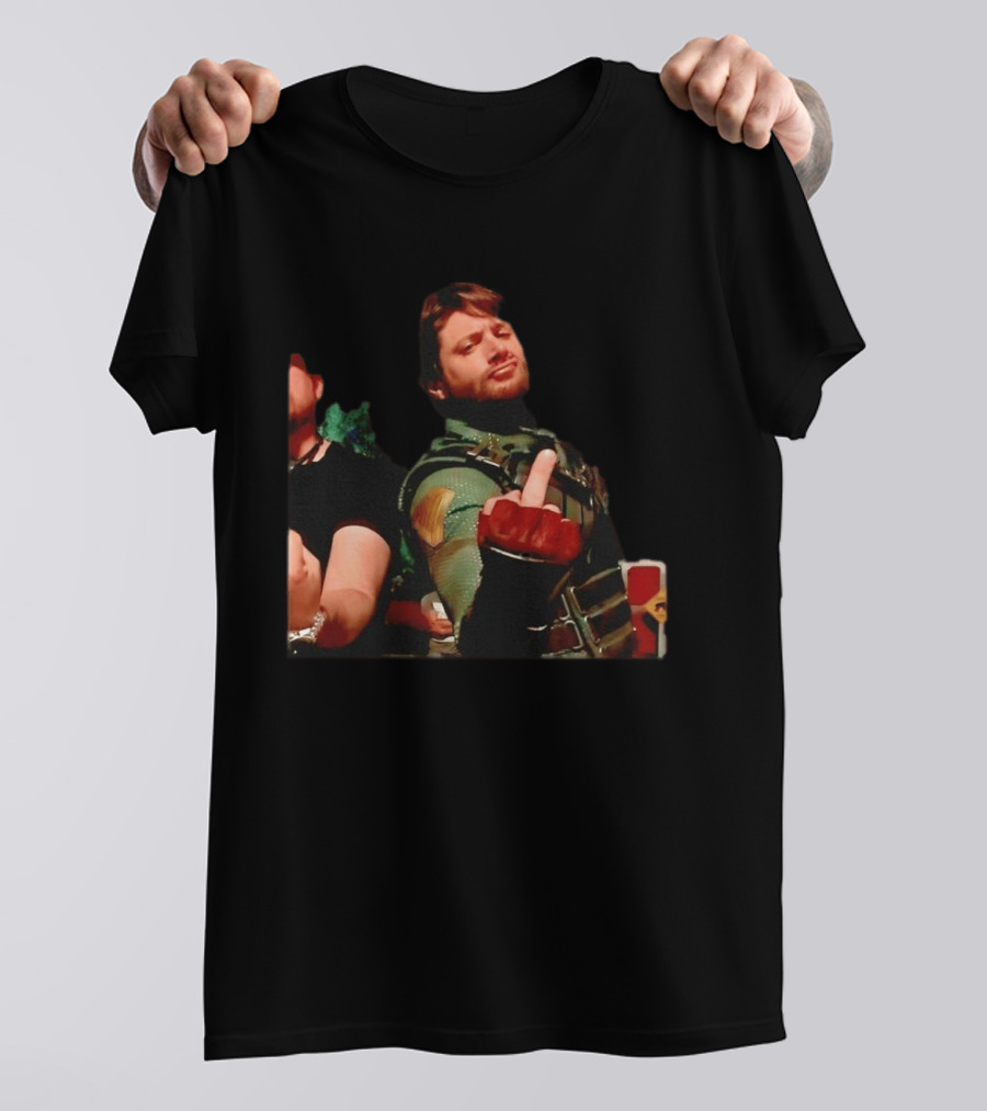 Soldier Boy Middle Finger Humorous The Boys Character Fandom T-Shirt