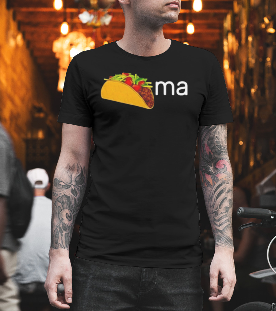 Tacoma Taco Graphic Text Food Pun Mexican Cuisine Humor Trend T-Shirt
