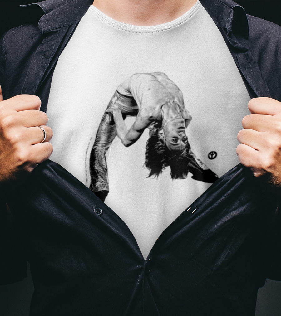 Iggy Pop Coachella 2026 Legendary Iconic Performance Backbend Glam Fashion T-Shirt