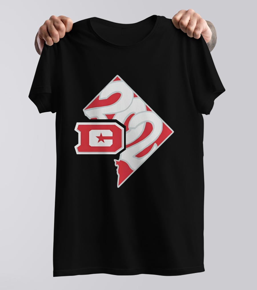 2026 UFL DC Defenders 202 Area Code Map T-Shirt
