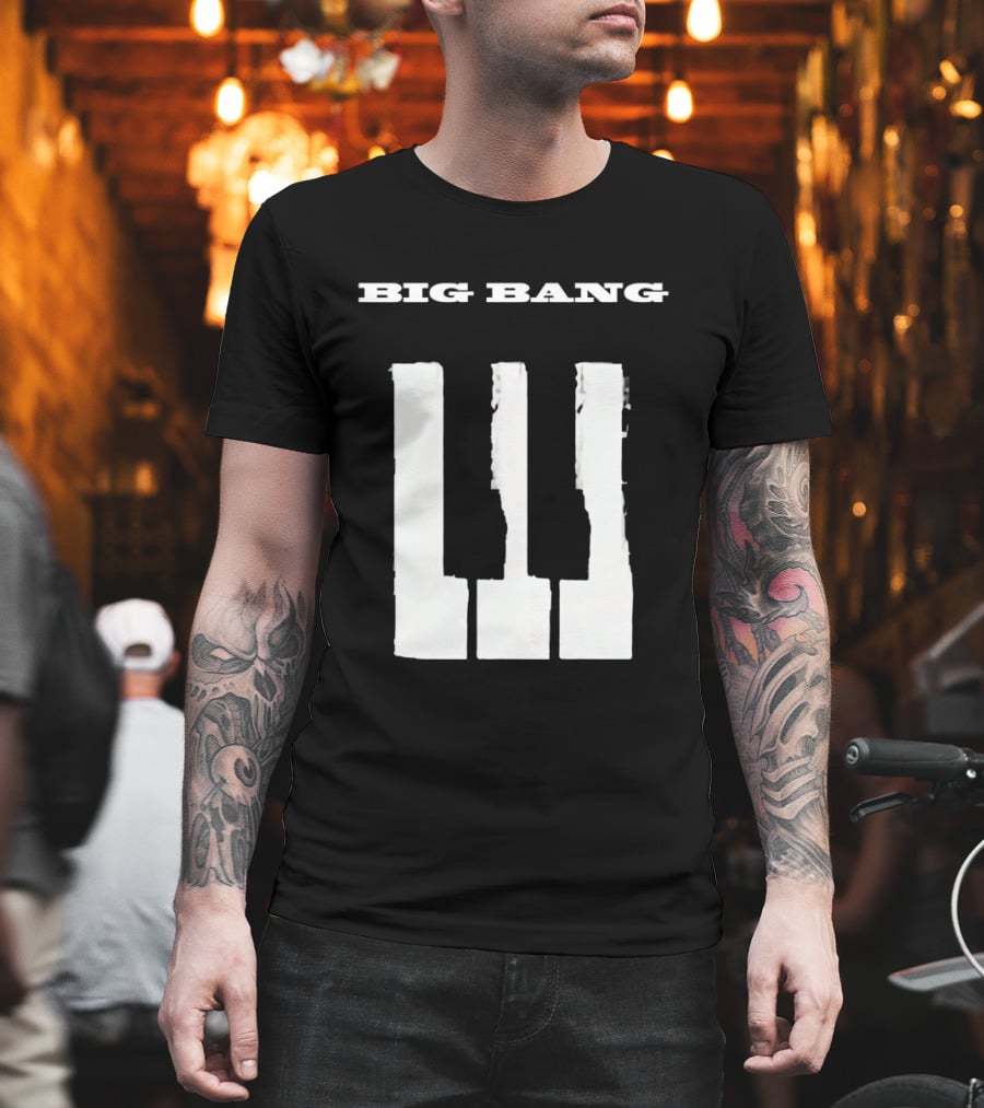 Big Bang Is Back Iconic Three Pillar T-Shirt