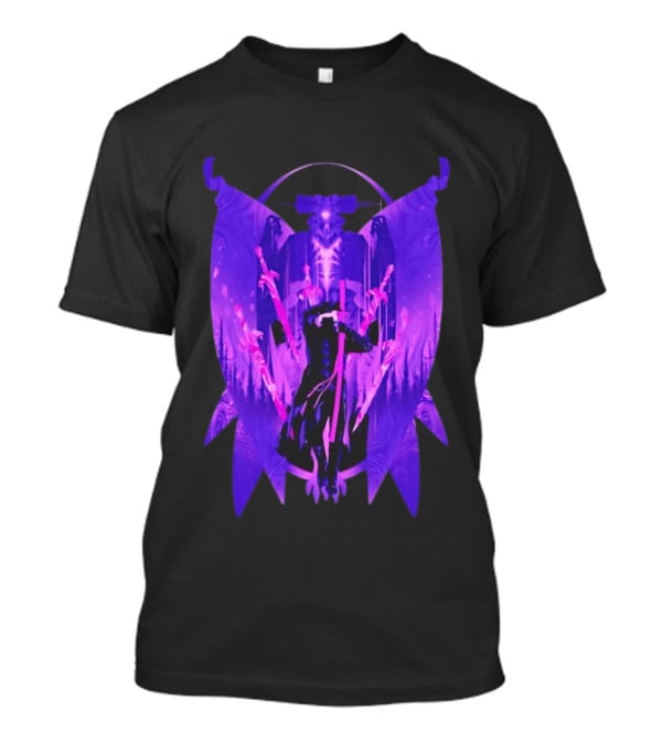 Devil May Cry Vergil Dark Aesthetic Purple Sword T-Shirt