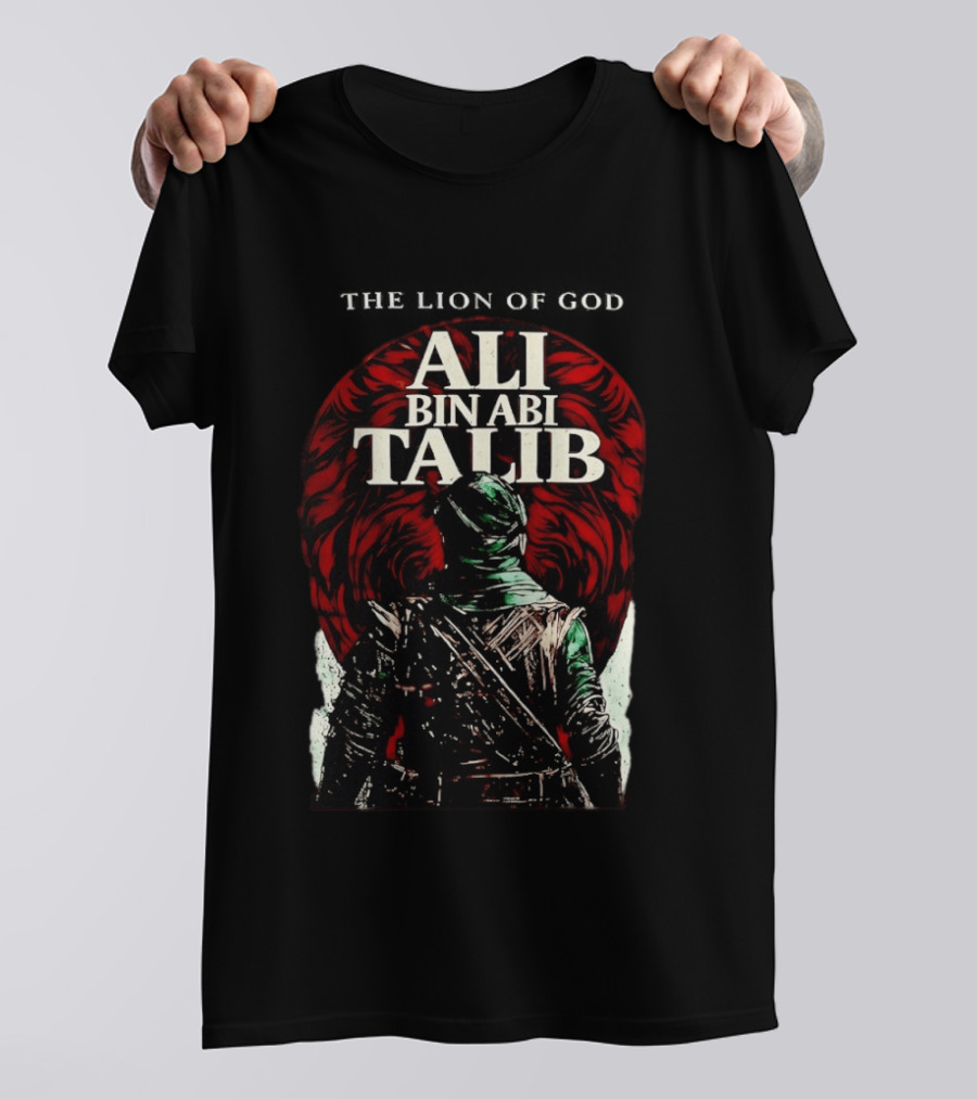 Ali Bin Abi Talib Heroic Warrior T-Shirt