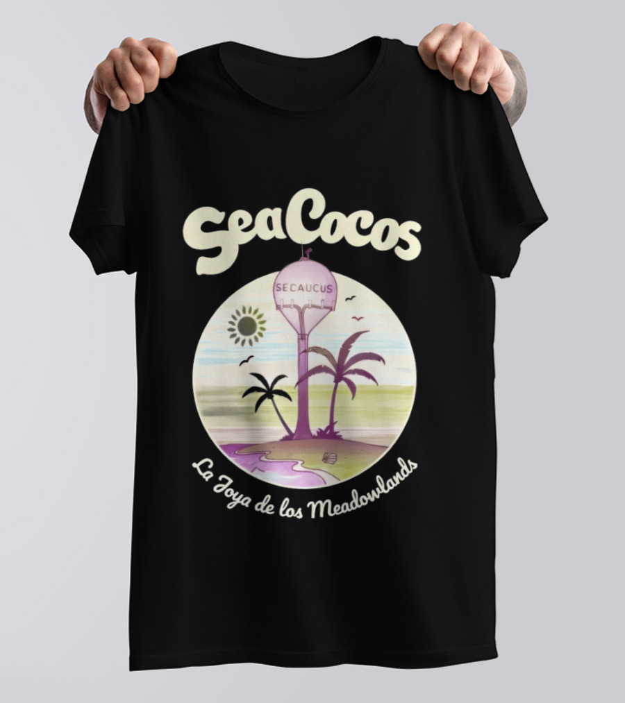 Sea Cocos Secaucus NJ Palm Meadowlands La Joya De Los Meadowlands T-Shirt