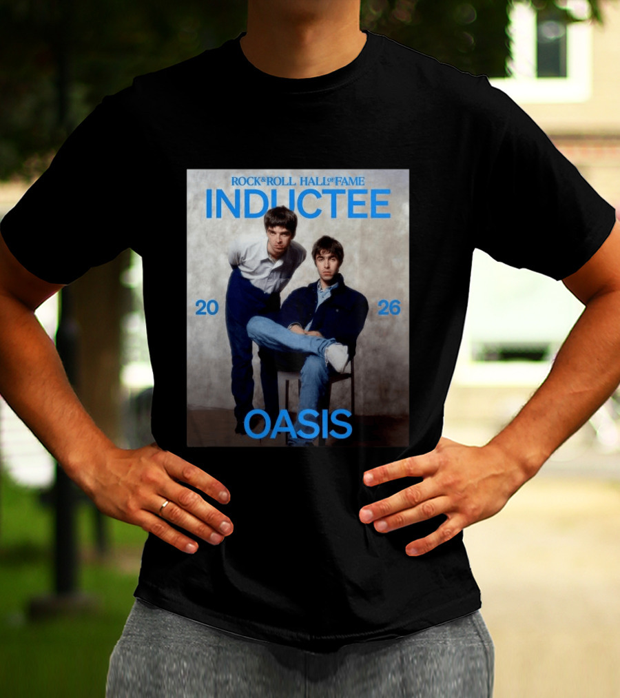2026 Rock Roll Hall Of Fame Inductee Oasis T-Shirt