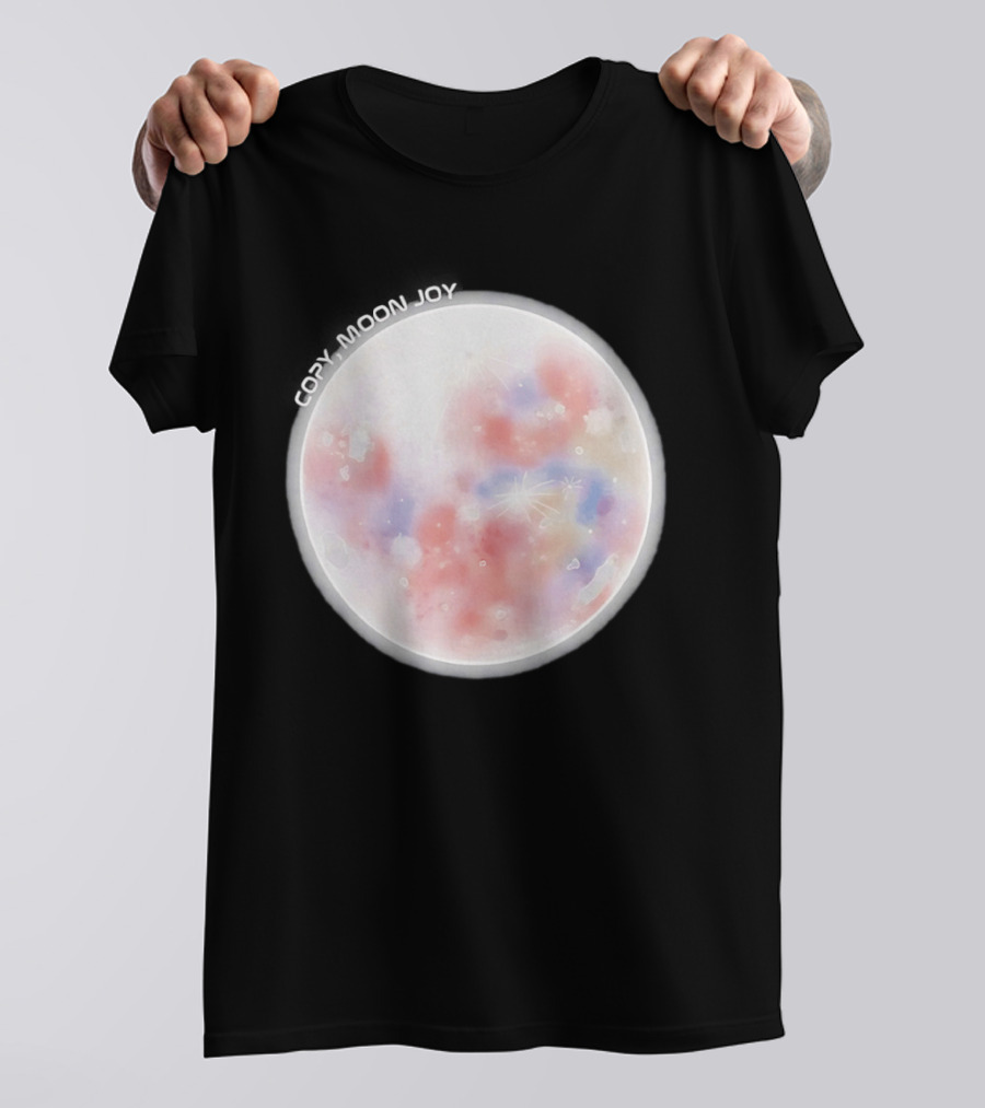 Artemis II Watercolor Copy Moon Joy T-Shirt