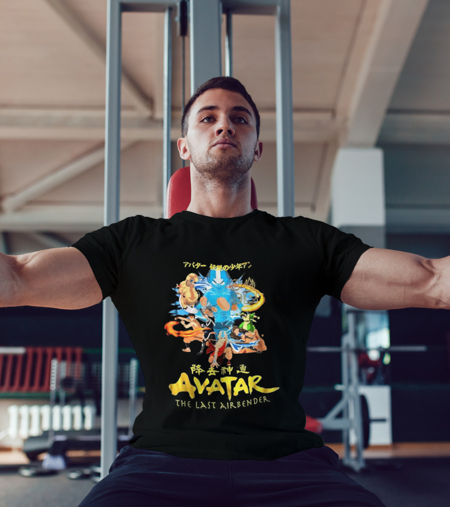 Avatar The Last Airbender Characters Ensemble T-Shirt