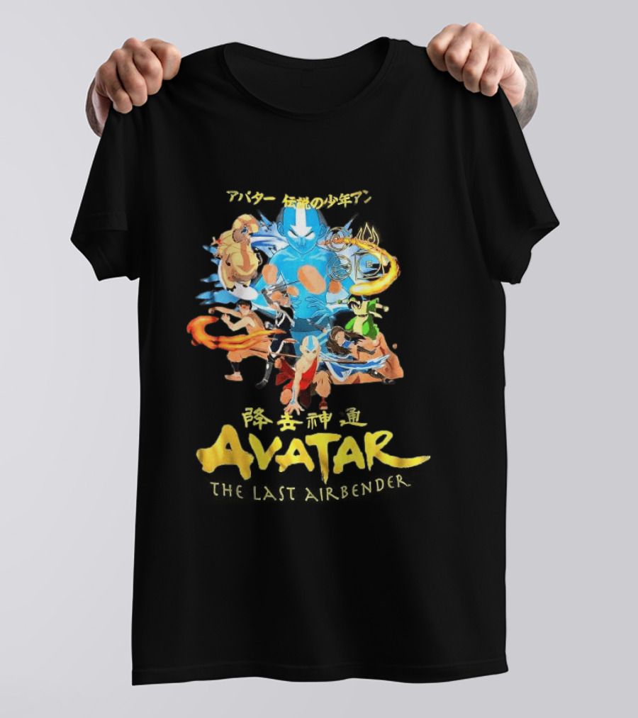 Avatar The Last Airbender Characters Ensemble T-Shirt