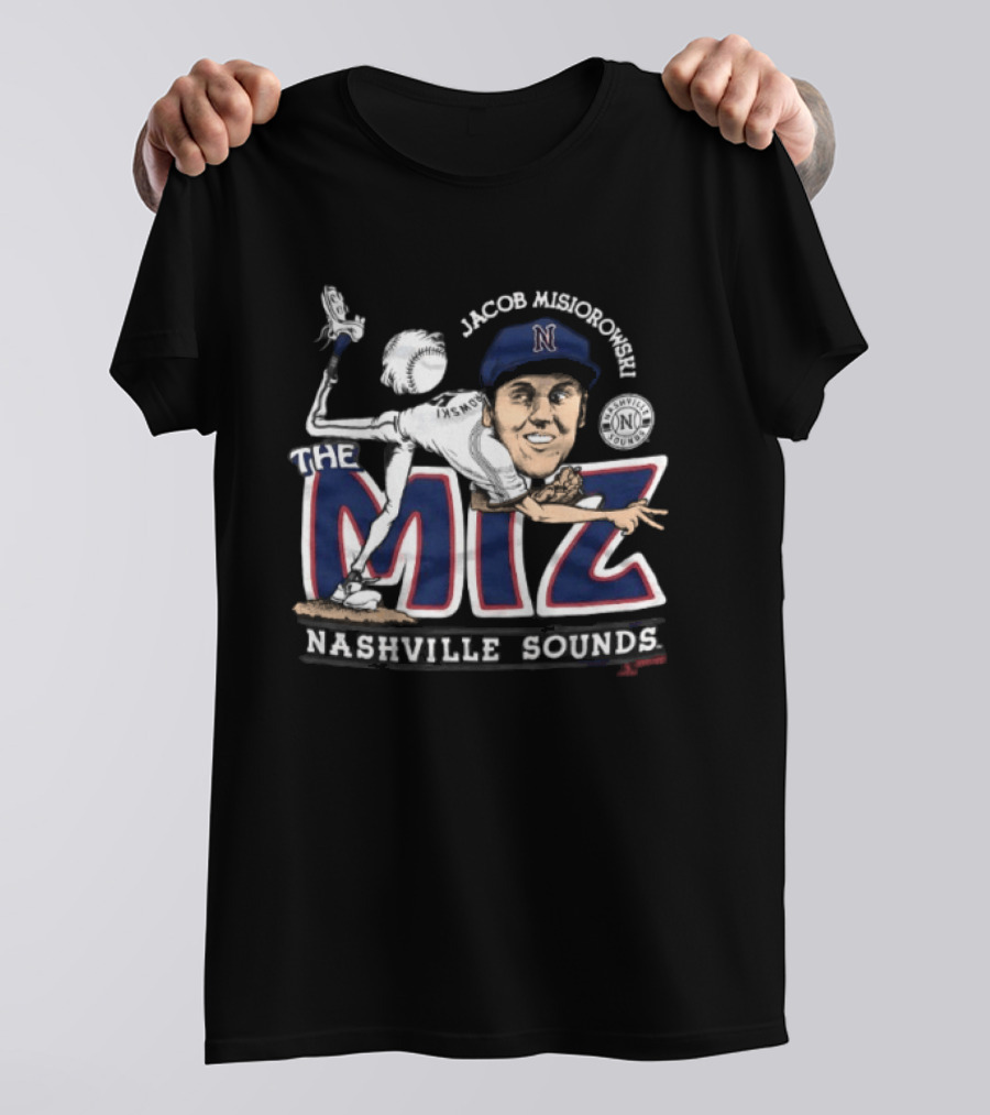 Jacob Misiorowski The Miz Nashville Sounds T-Shirt
