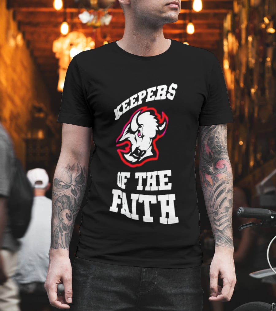 Buffalo Sabres Hockey Keepers Of The Faith National Hockey League T-Shirt