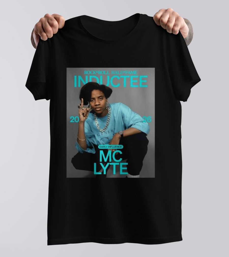 Rock Roll Hall Of Fame 2026 Inductee Early Influence Mc Lyte T-Shirt