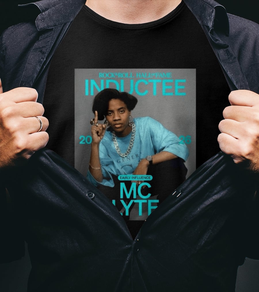 Rock Roll Hall Of Fame 2026 Inductee Early Influence Mc Lyte T-Shirt
