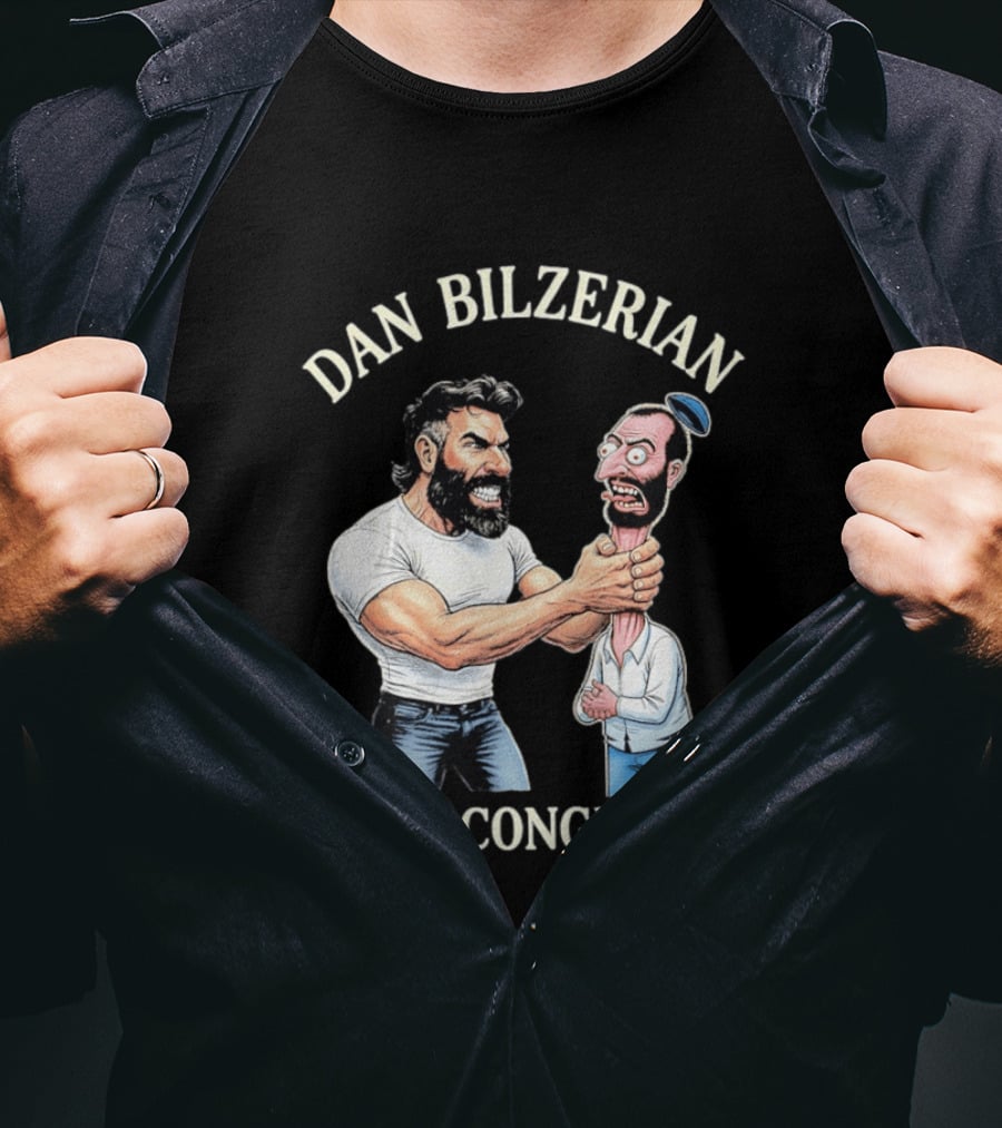 Dan Bilzerian For Congress Funny Caricature T-Shirt