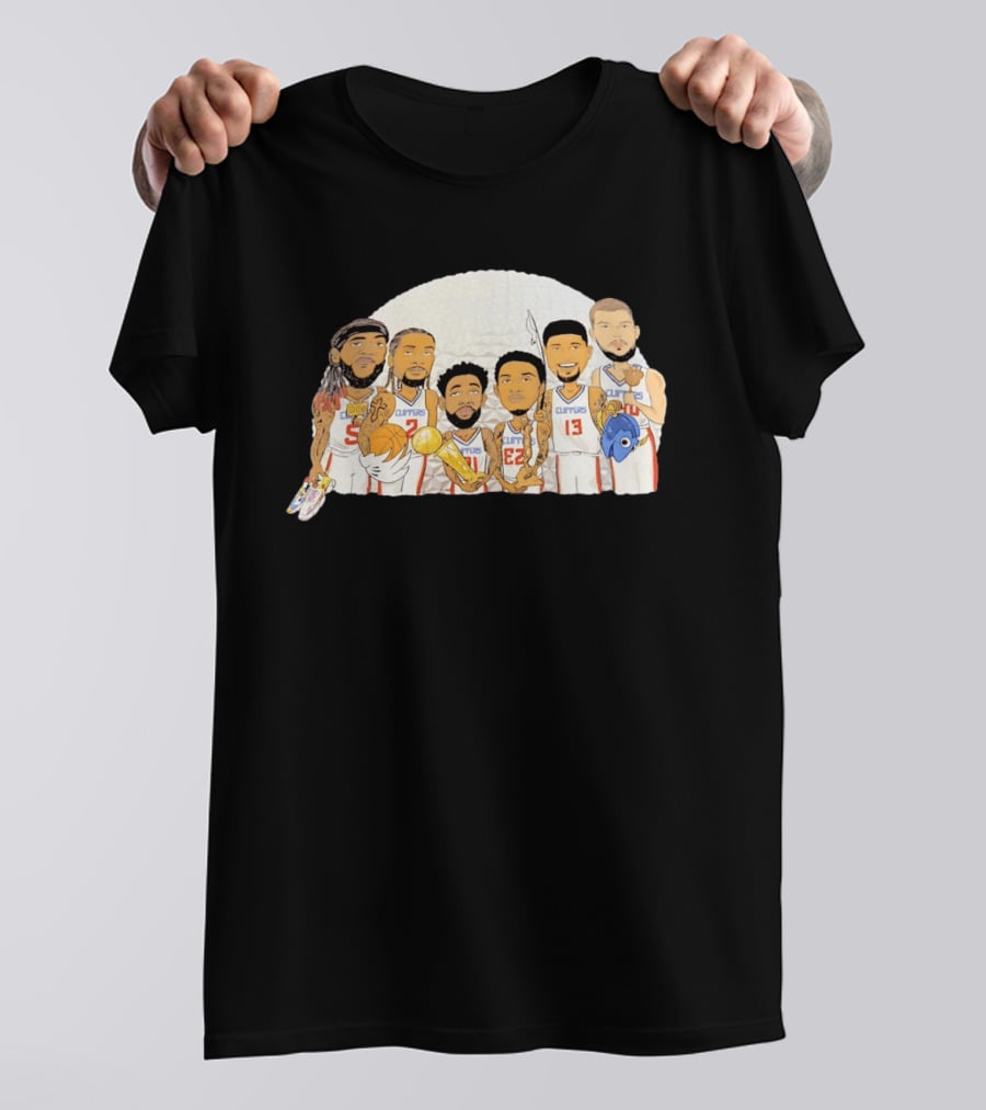 Los Angeles Clippers Players Epcot Spaceship Earth T-Shirt