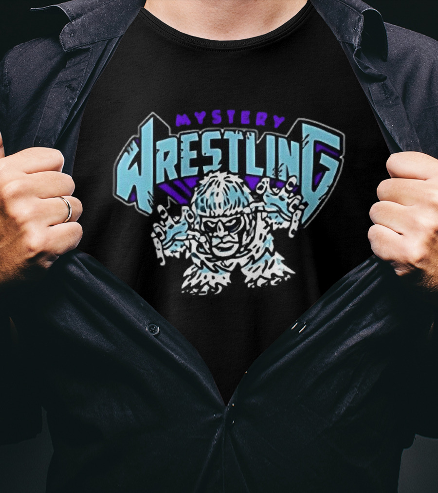 Mystery Wrestling Monster Memphis Grizzlies T-Shirt