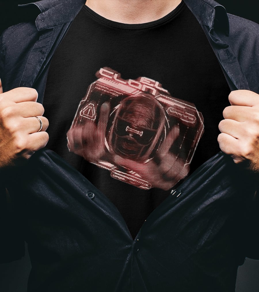 This El Clon Camera Geometric T-Shirt