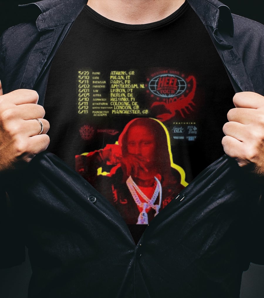 Westsidegunn Tour 2026 Supreme Blientele Flygod GXFR Buffalo Art Basel NY Theater Griselda FLYGOD WWE Picasso Gucci Musso Ferrari Sylvester T-Shirt