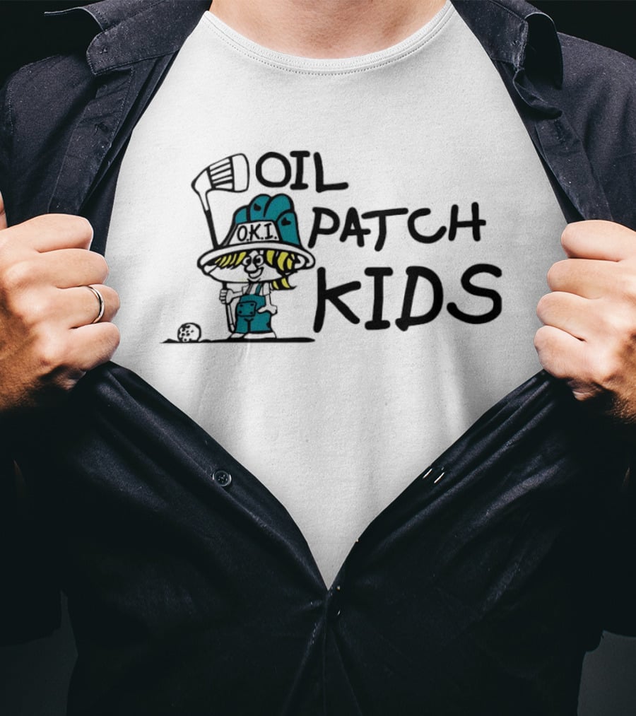 Oil Patch Kids Golf Character GHQ Collaboration T-Shirt