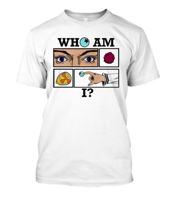 Who Am I JoJolion Eyes Citrus And Hand With Ball T-Shirt