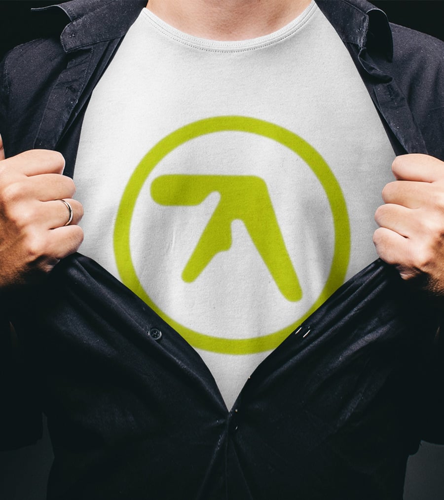 Aphex Twin Logo Yellow T-Shirt