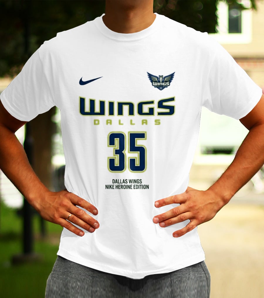 Wings Dallas Big Texas 35 Nike Heritage Edition T-Shirt