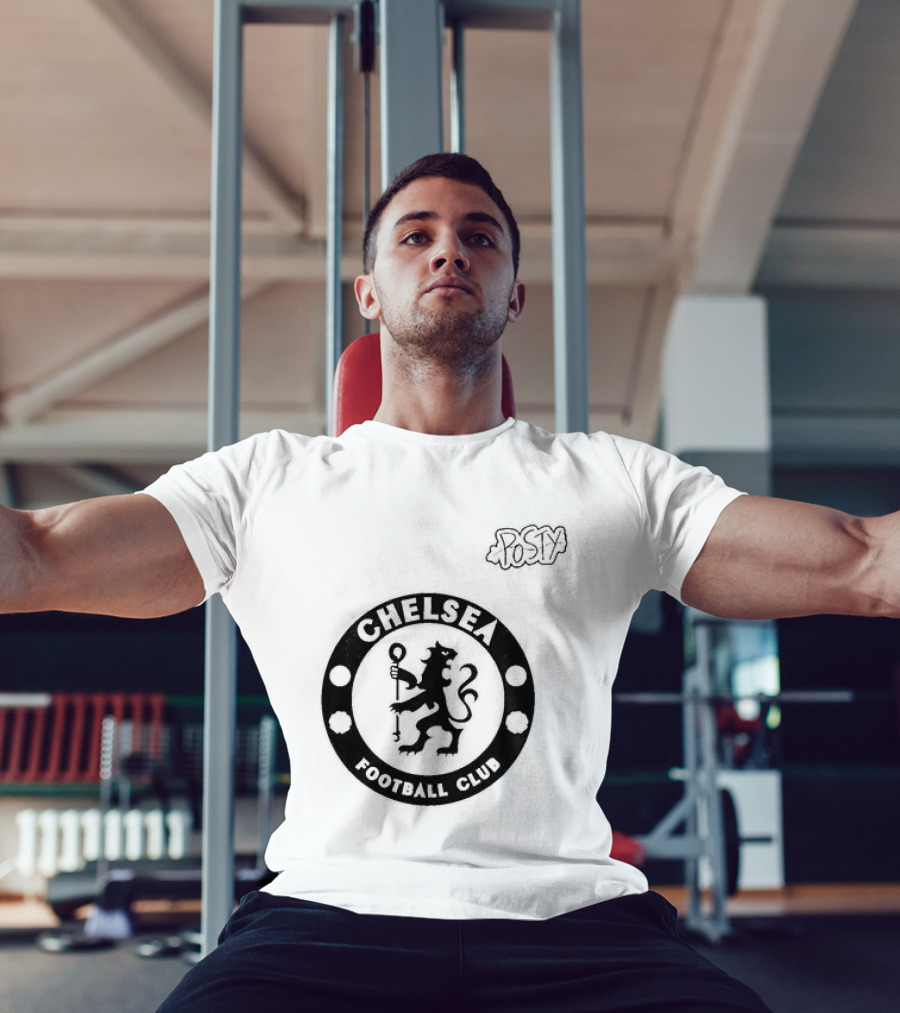 Chelsea Football Club Post Malone The Big Ass World Tour Collaboration T-Shirt